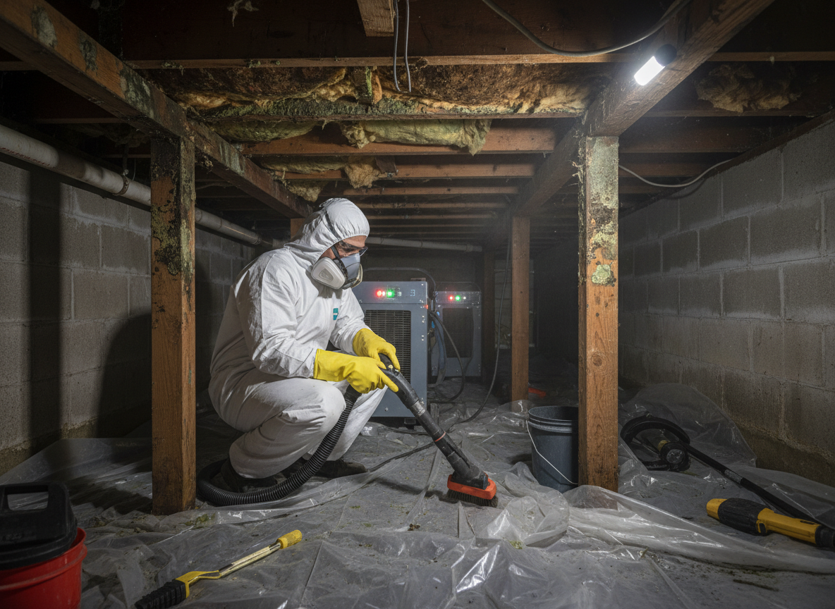Crawl Space Mold Removal in Laguna Woods, CA