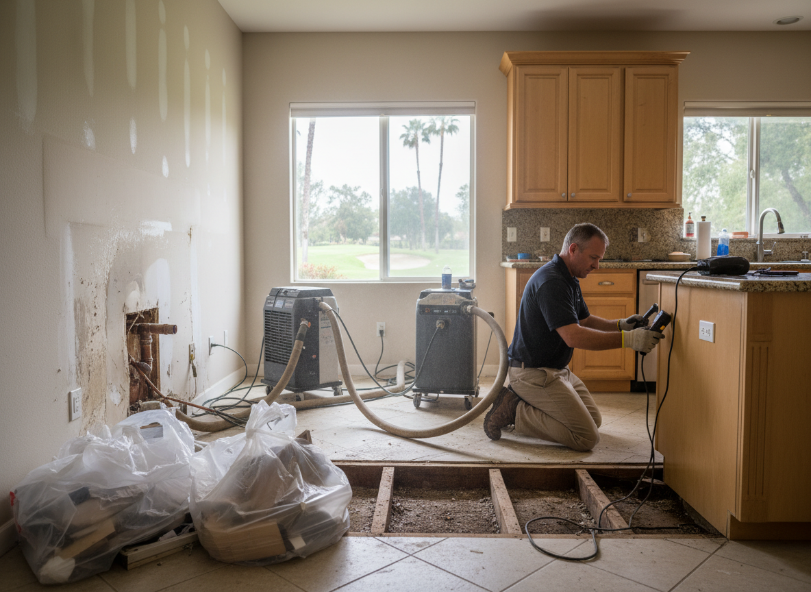 Kitchen Water Damage Repair in Laguna Woods, CA