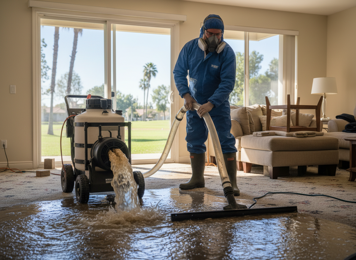 Water Damage Restoration in Aliso Viejo