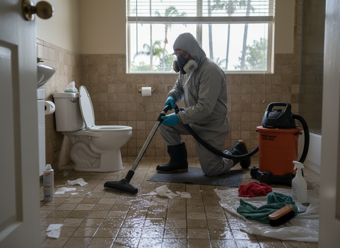 Toilet Overflow Cleanup in Laguna Woods, CA