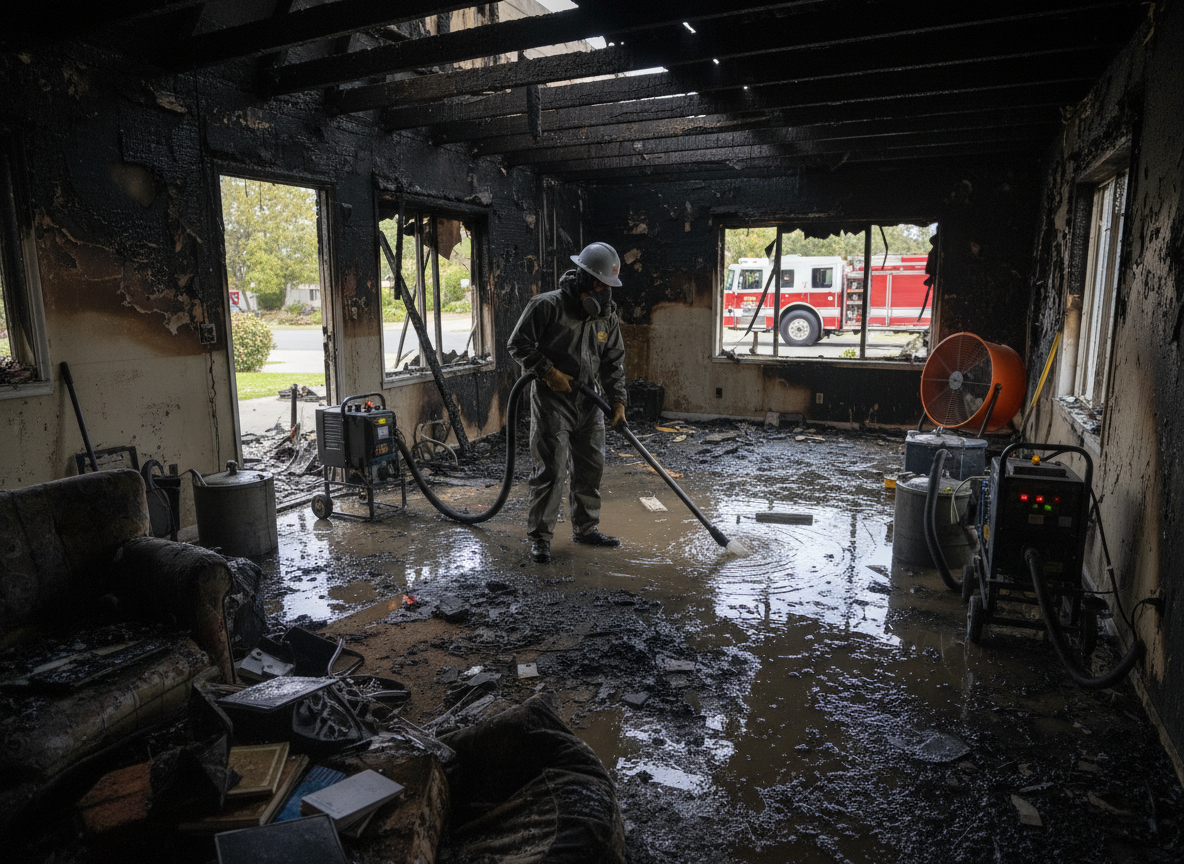 Water Damage Remediation After Fire in Laguna Woods, CA
